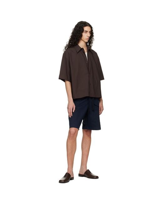 Studio Nicholson Blue Ikaria Shorts for men