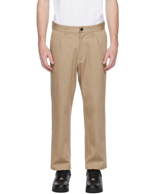 A Bathing Ape Natural Tan One Point Trousers for men