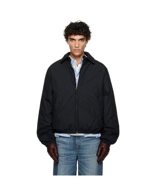 Our Legacy Black Avenue Puffa Down Jacket for men
