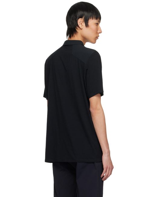 メンズ Veilance ブラック Frame ポロシャツ Black