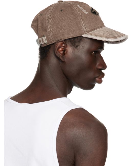 メンズ DIESEL ブラウン C-Ball-Utlt キャップ Brown