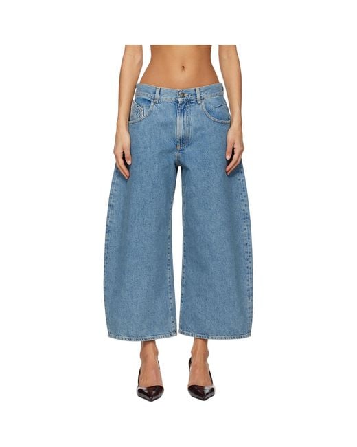 The Attico Blue Long Jeans