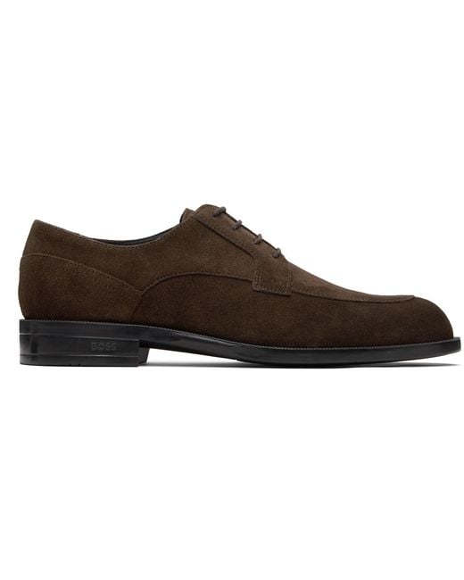 Boss Black Suede Derbys for men