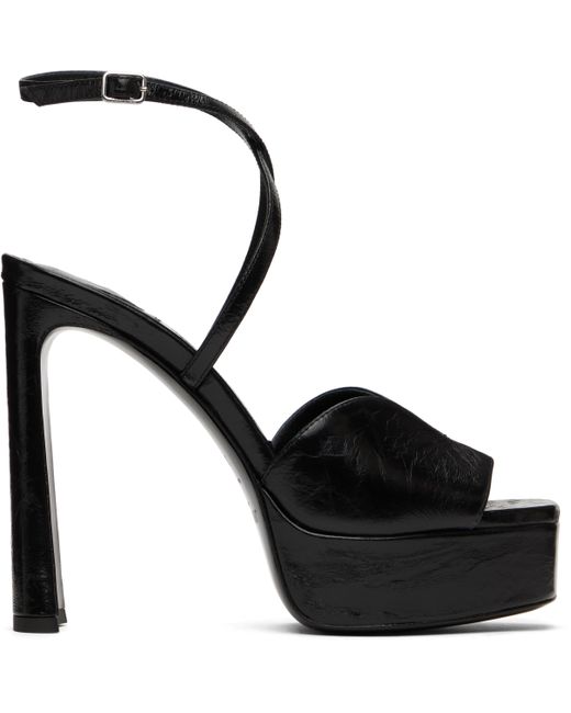 Sandales À Talon Bottier Karli 125 Noires À Plateforme Jimmy Choo en coloris Black
