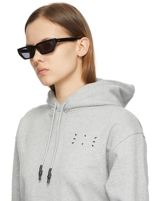 MCQ Straight Top キャットアイ サングラス ユニセックス