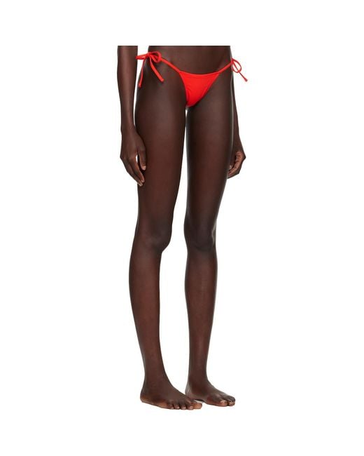 ÉTERNE Red Isla Bikini Bottom