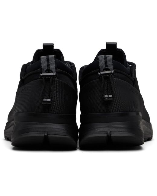 Canada Goose Black Glacier Trail Sneakers for men