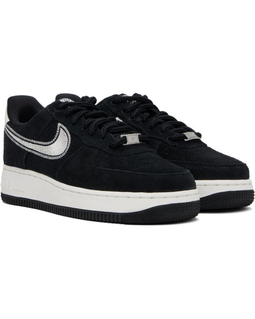Nike Black Air Force 1 '07 Lv8 Sneakers for men