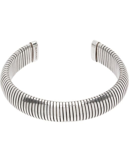 Isabel Marant Metallic Jonc Bracelet for men