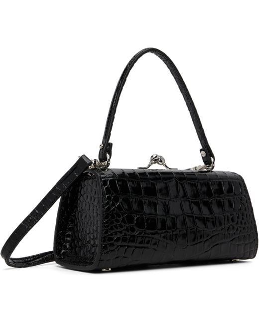 Vivienne Westwood Black Doll Xl Frame Bag