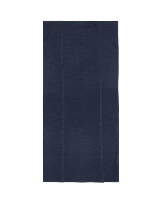 Rier Blue Ssense Exclusive Cache-Cou Jersey Wool Neck Warmer for men