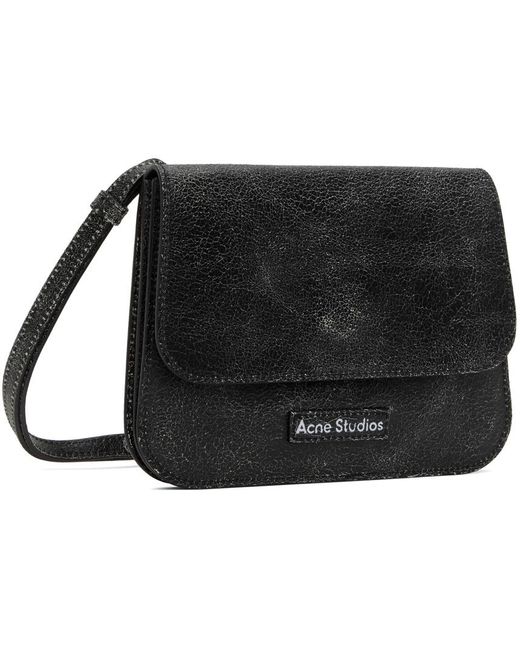 Acne Black Platt Crossbody Bag