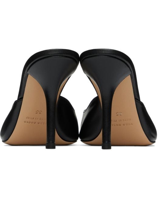 Gia Borghini Black Pernille Teisbaek Edition Perni 04 Heeled Sandals