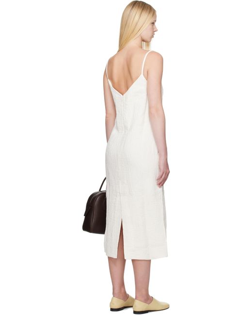 Studio Nicholson Black Off- Danae Midi Dress
