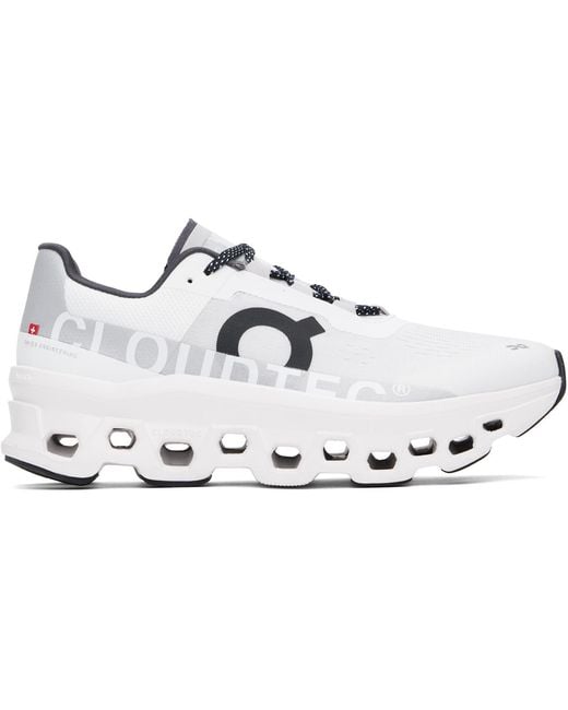 On Shoes Black Cloudmster Sneakers for men
