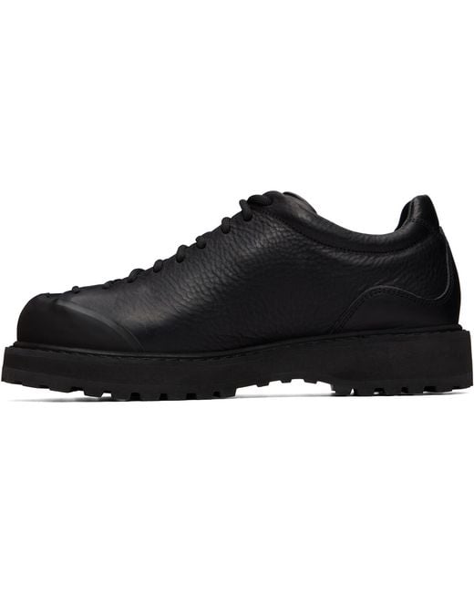 Diemme Black Ampezzo Leather Boots for men