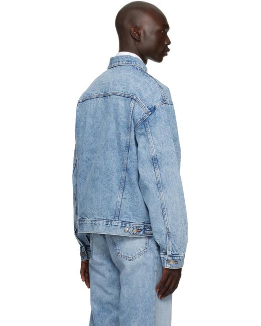 Calvin Klein Blue Future Archive Denim Jacket for Men | Lyst UK