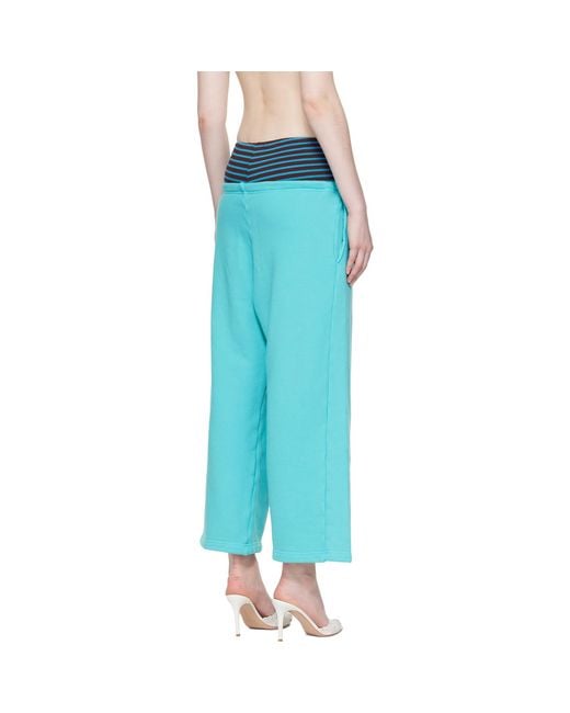Ans Dostoevner Blue Docking Sweatpants