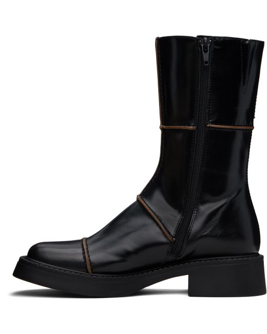 Miista Black Dahlia Boots