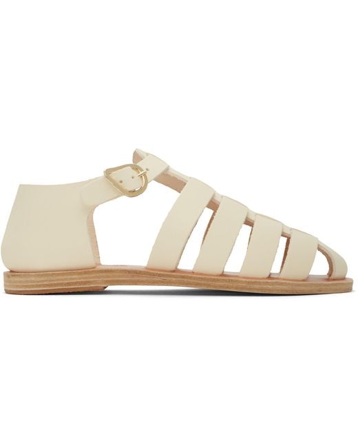 Ancient Greek Sandals Black Off- Homeria Sandals