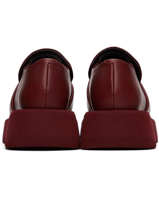 Marsèll Red Gommellone Loafers
