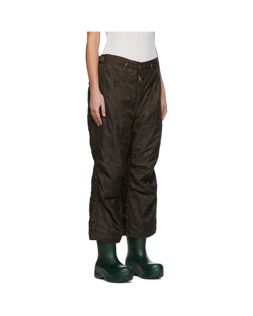 NOTSONORMAL Black Polyester Trousers