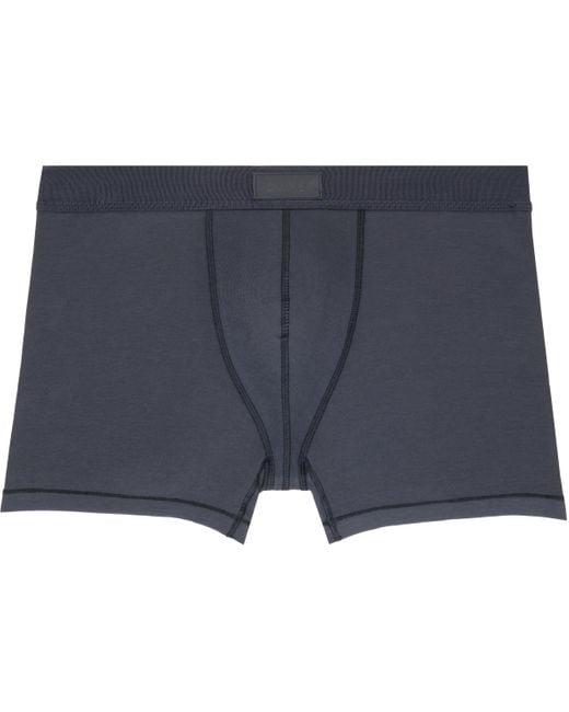 Skims Blue Three-Pack Cotton' 3 Boxer Briefs for men