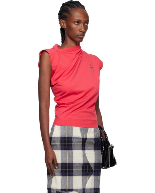 Vivienne Westwood Red Hebo T-Shirt