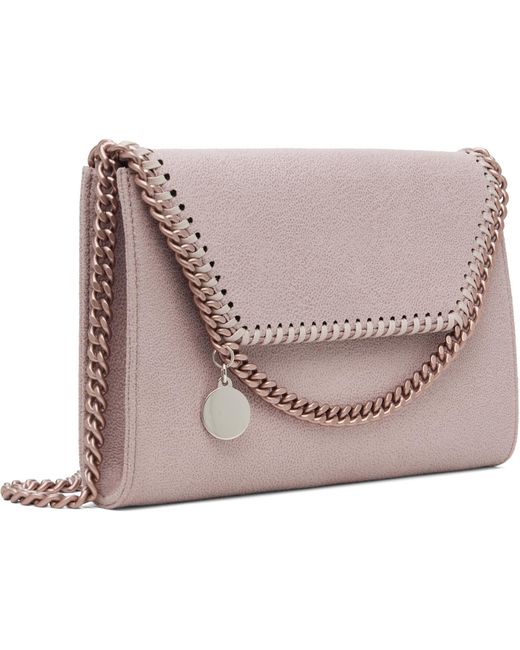 Stella McCartney Pink Falabella Wallet On Chain Bag
