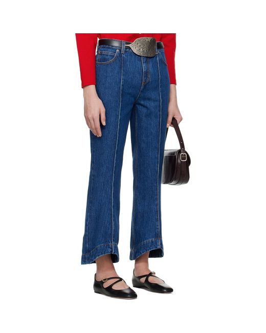 Bally Blue Flare Jeans