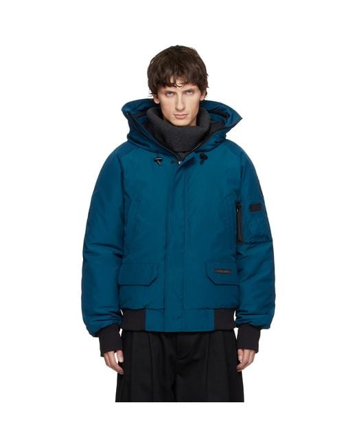 Canada Goose Blue Label' Chilliwack Bomber Down Jacket for men