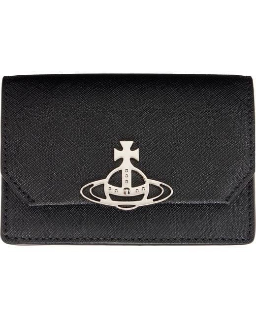 Vivienne Westwood Black Business Card Holder for men