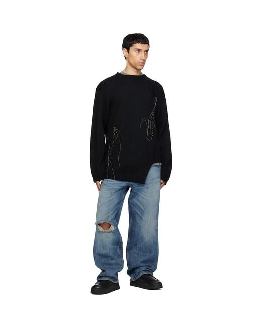 Marsèll Black Cassapana Sneakers for men