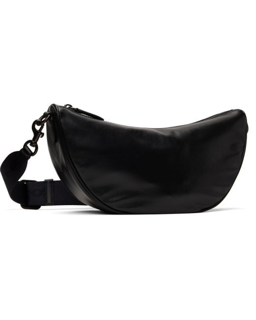 メンズ COACH ブラック Hall ソフト スリングバッグ Black