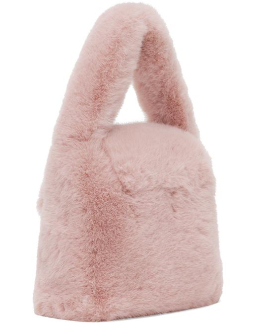 Blumarine Pink Rhinestone 'b' Monogram Pin Bag