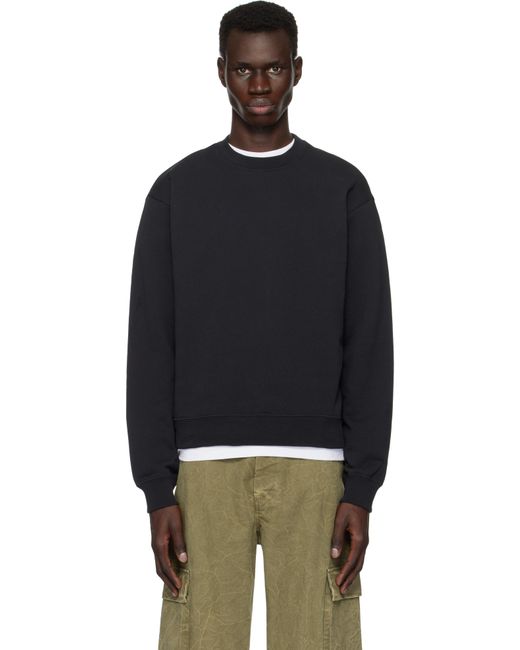 John Elliott Black Beach Crew 2 Sweatshirt for men