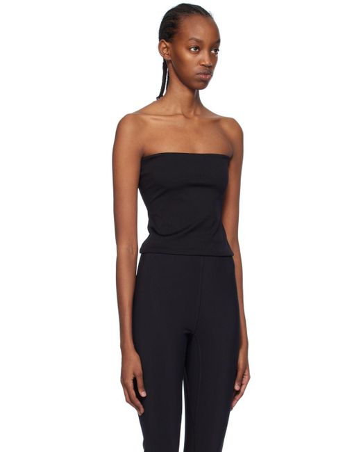 Wardrobe NYC Opaque Tube Top in Black | Lyst