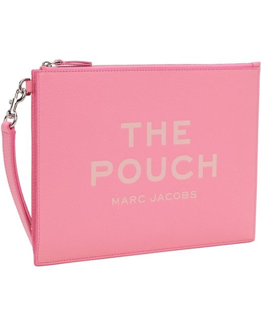 Marc Jacobs The Leather Large ポーチ Pink