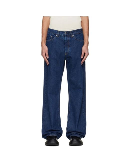 Hope Blue Criss Jeans for men