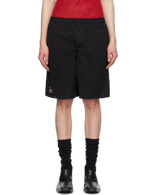 THUG CLUB Black Tc Shorts for men