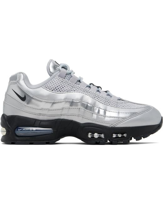 Nike Black Air Max 95 Big Bubble Sneakers for men