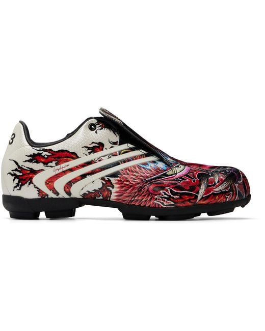 Y-3 Red Off- & F50 Tunit Sneakers
