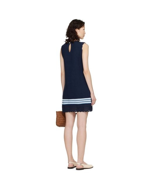 B.B. Wallace Black Reinhardt Minidress