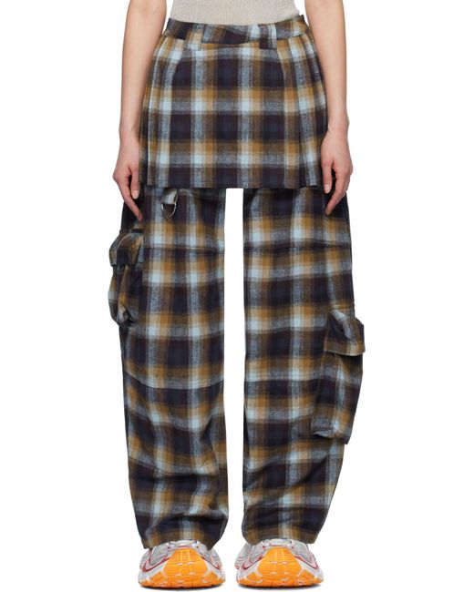Collina Strada Black Lawn Skirt Cargo Pants