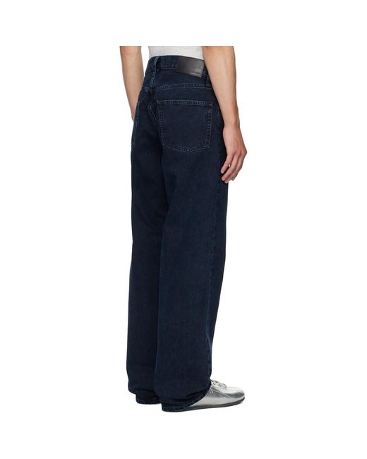 sunflower Blue Loose Jeans for men