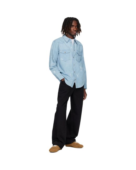Isabel Marant Black Tasco Shirt for men