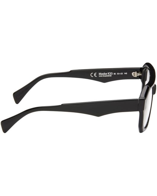 Kuboraum Black K33 Glasses for men