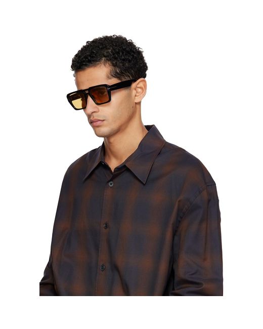 Tom Ford Black Redford Sunglasses for men