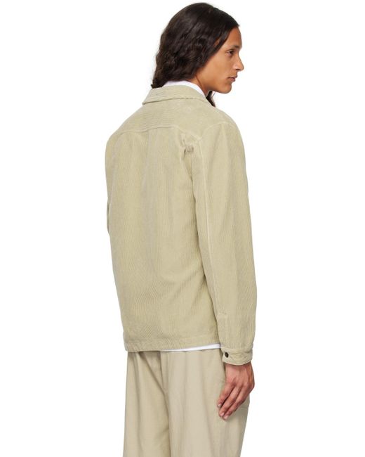 メンズ Stone Island ベージュ オーガニックコットン ジャケット Natural