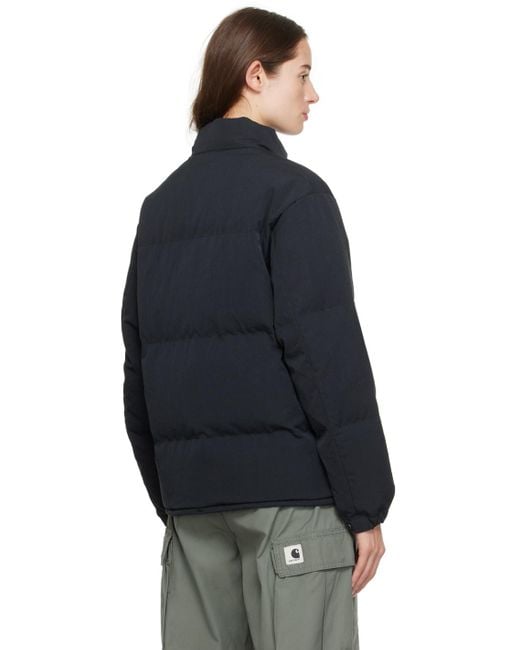 Snow Peak Black Fire-resistant Down Jacket
